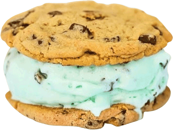Cookie-Ice-Cream-Sandwich—Smallcakes Chocolate Chip Ice Cream Sandwich at Smallcakes